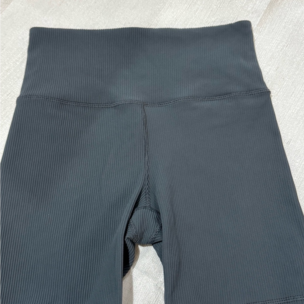 Athleta Charcoal Ribbed Activewear